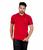 Camisa Gola Polo Masculina Manga Curta Lisa Premium 100% Algodao Vermelho