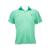Camisa Gola Polo masculina piquet Plus Size G1 ao G4 Verde piscina
