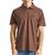 Camisa Hurley Polo Lines SM24 Masculina Marrom Brown