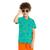 Camisa Infantil Menino Praia Festa Aniversário Tam10ao16 Ciano