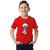 Camisa Infantil Personagem Smurf Azul Desenho Cat Jogo Video Vermelho