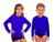 Camisa Infantil Unisex Proteção Solar Uv 50+ Várias Cores Azul