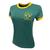 Camisa Liga Retrô Brasil Verde Feminina Verde