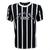 Camisa Liga Retrô Corinthians Democracia 1982 Masculina Preto, Branco