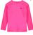 Camisa manga longa de proteção UV infantil Rosa neon