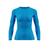 Camisa Manga Longa Feminina Proteção Uv 50 Térmica Dry Fit 1 Azul turquesa
