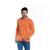 Camisa Manga Longa Polo Masculina Midnigth Medson Laranja