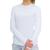 Camisa manga longa selene proteção uv 50+ feminina Branco