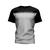 Camisa Masculina Academia Proteção Solar Blusa Dry Fit Sport Cinza