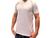 Camisa Masculina Blusa Dry Fit Esportiva Camiseta Leve Para Academia Caminhada Corrida Seca Rápido Cinza