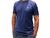 Camisa Masculina Blusa Dry Fit Esportiva Camiseta Leve Para Academia Caminhada Corrida Seca Rápido Azul