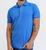 Camisa Masculina Gola Polo Básica Vermelha Camiseta Lisa Polo azul