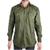 Camisa Masculina Hard Adventure Safari Verde Musgo UV50+ Verde