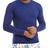 Camisa masculina manga longa esporte proteção solar Uv+50 casual Preto
