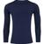Camisa masculina manga longa esporte proteção solar Uv+50. Azul marinho