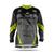 Camisa Motocross Infantil Pro Tork InsaneX Trilha Off Road Cinza, Amarelo