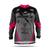 Camisa Motocross Trilha Off Road Esportiva Adulto Masculina Feminina Insane X Cinza, Rosa