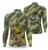 Camisa pesca Blusa com proteção UV  fator 50 leve térmica e confortável na pescaria Camuflado