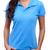 Camisa Polo Feminina Camiseta Gola Atacado Uniforme Piquet Azul, Turquesa