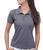 Camisa Polo Feminina Camiseta Gola Atacado Uniforme Piquet Cinza escuro chumbo