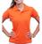 Camisa Polo Feminina Camiseta Gola Atacado Uniforme Piquet Laranja