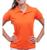 Camisa Polo Feminina Camiseta Gola Atacado Uniforme Piquet Laranja