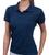 Camisa Polo Feminina Camiseta Gola Atacado Uniforme Piquet Azul escuro marinho