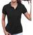 Camisa Polo Feminina Camiseta Gola Atacado Uniforme Piquet Preto