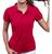 Camisa Polo Feminina Camiseta Gola Atacado Uniforme Piquet Vinho