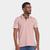 Camisa Polo Hering Masculina Rosa