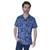 Camisa Polo Hipica Polo Club Full Print Flowers Marinho