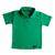 Camisa Polo Infantil Branca, azul royal, preta, azul celeste e verde Premium Verde