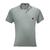 camisa polo infantil masculina infanto juvenil para crianças Cinza mescla