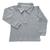 Camisa Polo Infantil Menino Blusa Roupa Infantil Criança Cinza