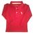 Camisa Polo Infantil Menino Blusa Roupa Infantil Criança Vermelho