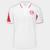 Camisa Polo Internacional Lettering Masculina Branco, Vermelho