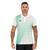 Camisa Polo Kappa Jamie Masculina Branco, Verde