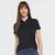 Camisa Polo Lacoste Casual Feminina Preto