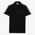 Camisa Polo Lacoste Com Patch Logo Masculina Preto