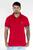 Camisa Polo Masculina Camiseta Gola Polo Marca Própria LmG Vermelho