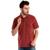 Camisa Polo Masculina Manga Curta 301092 Vermelho escuro