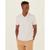 Camisa Polo Masculina Piquet Stretch Malwee Ref. 106646 Branco 0001