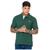 Camisa Polo Masculina Ridens Desconto Exclusivo Super Oferta  Verde musgo