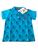 Camisa Polo Mickey Mouse Bebê Menino em Algodão Brandili Azul