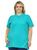 Camisa polo piquet feminina plus size fenomenal Verde euforia