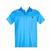 Camisa Polo Plus Size Masculina Extra Grande Ótima Qualidade Azul ciano