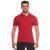 Camisa Polo Slim Teodoro Piquet Algodão Elastano Básica Vermelho