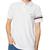 Camisa polo tommy hilfiger masculina global placement regular original Branco