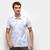 Camisa Polo Ultimato Meia Malha Estampada Masculina Branco