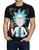 Camisa Rick And Morthy Camiseta Geek Thanos Animes Preto